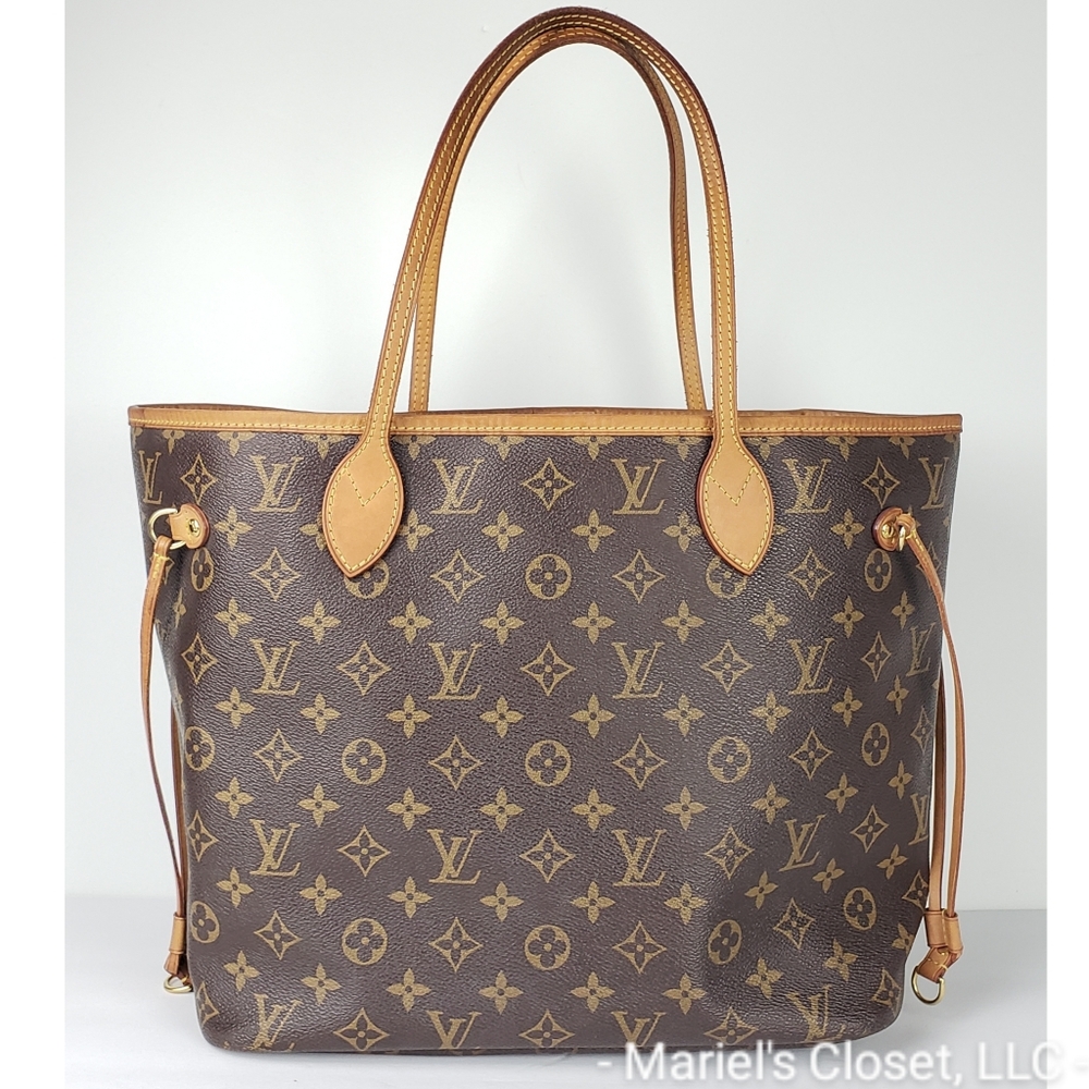 Authentic Louis Vuitton Neverfull MM #2646M - Picture 1 of 9